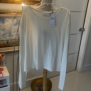 UGG Cream Color Kaitlyn Long Sleeve Tee Shirt